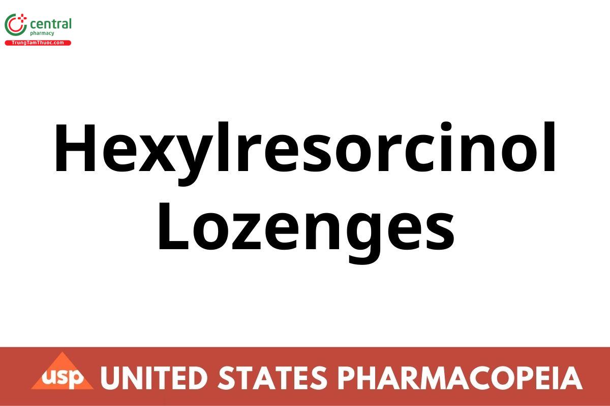 Hexylresorcinol Lozenges