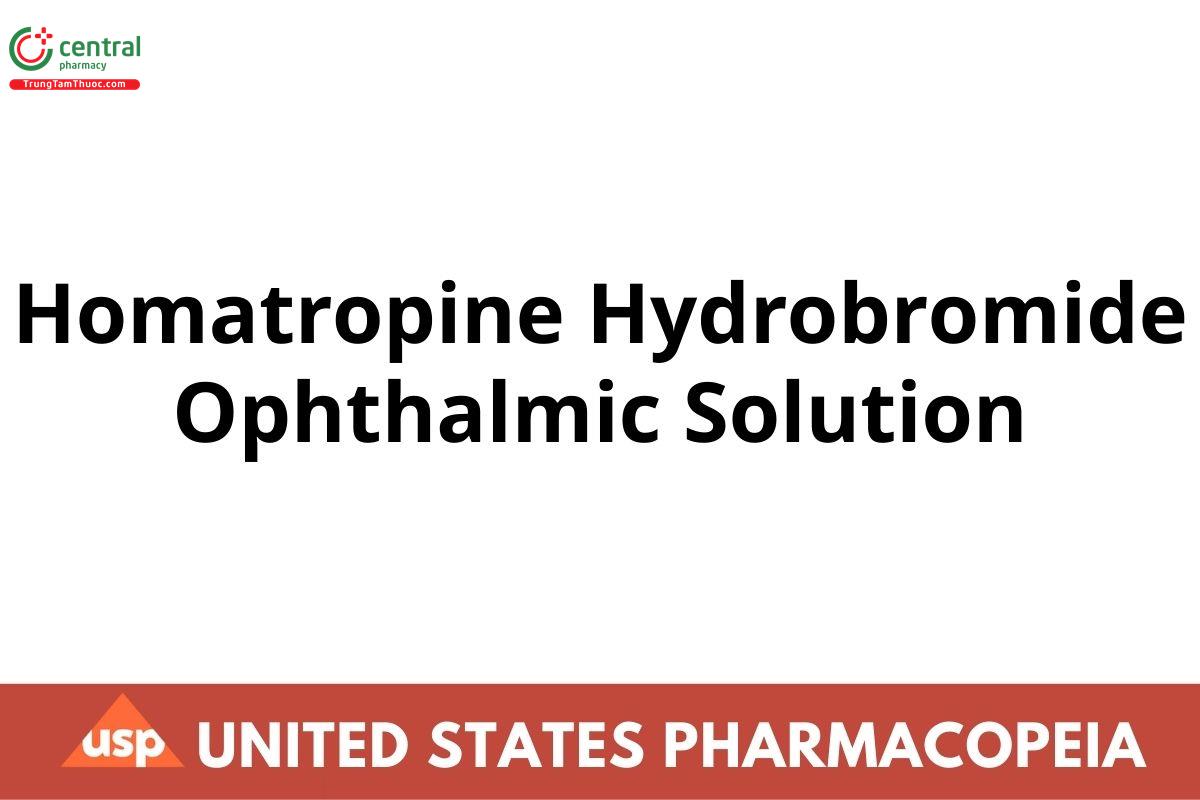 Homatropine Hydrobromide Ophthalmic Solution