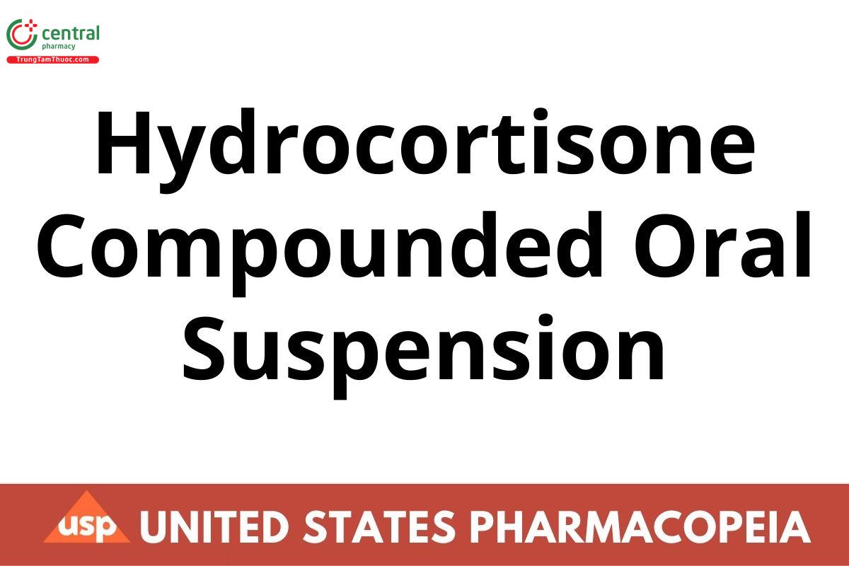 Hydrocortisone Compounded Oral Suspension