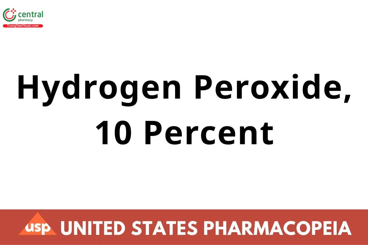 Hydrogen Peroxide, 10 Percent