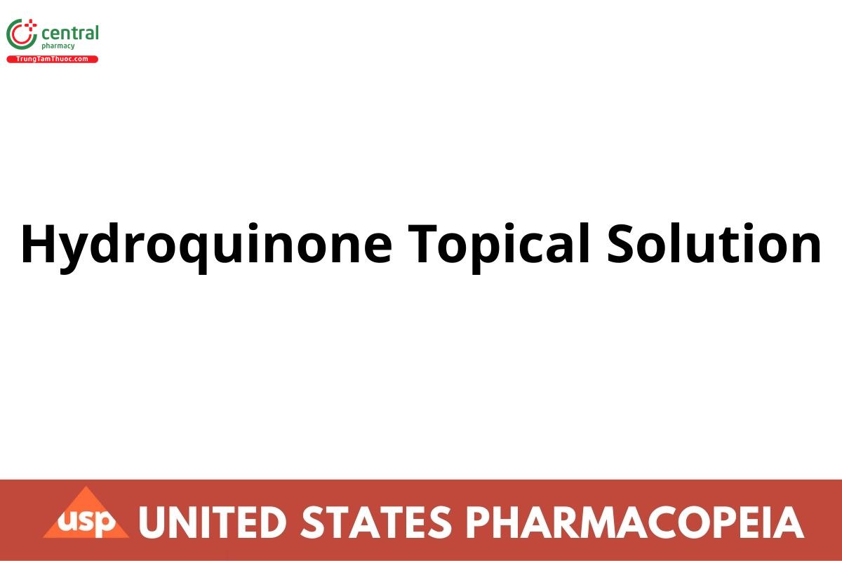 Hydroquinone Topical Solution