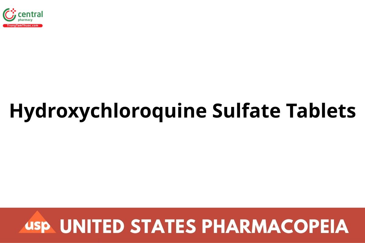 Hydroxychloroquine Sulfate Tablets