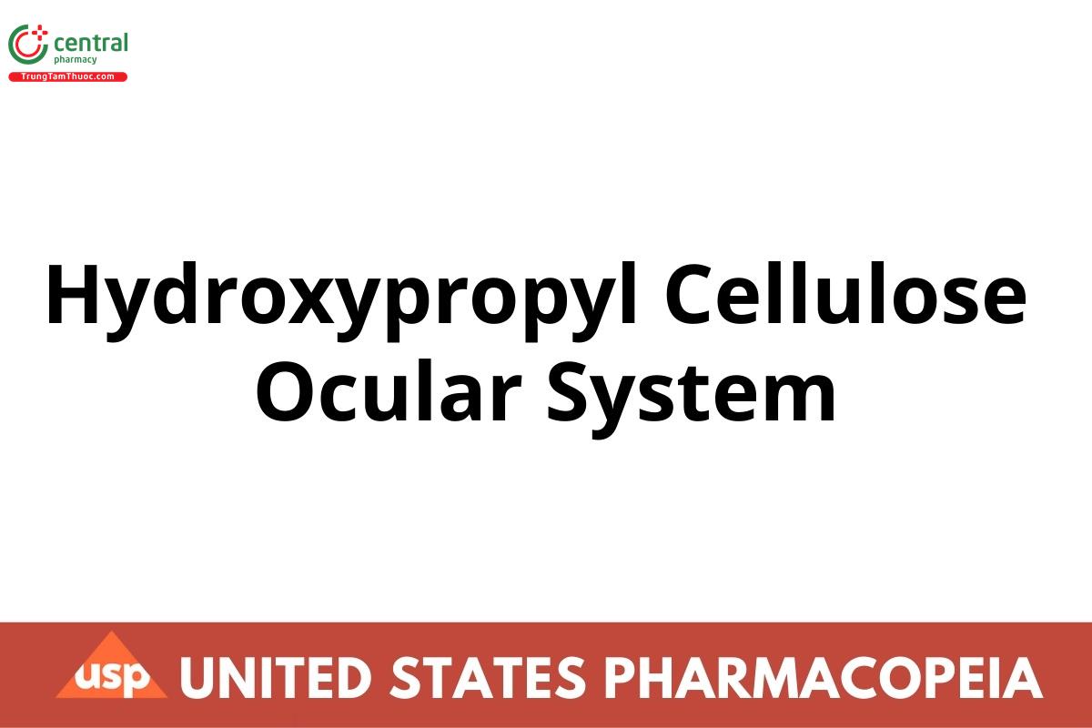 Hydroxypropyl Cellulose Ocular System