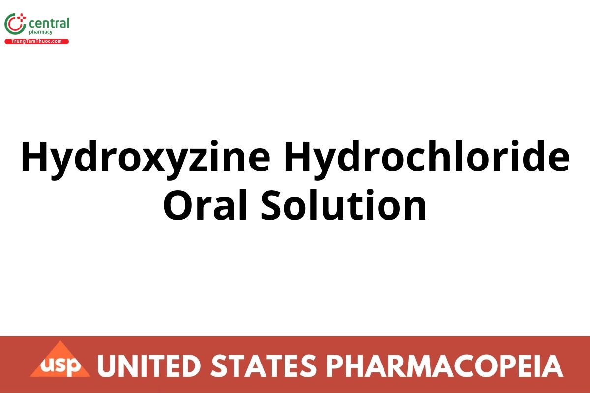 Hydroxyzine Hydrochloride Oral Solution