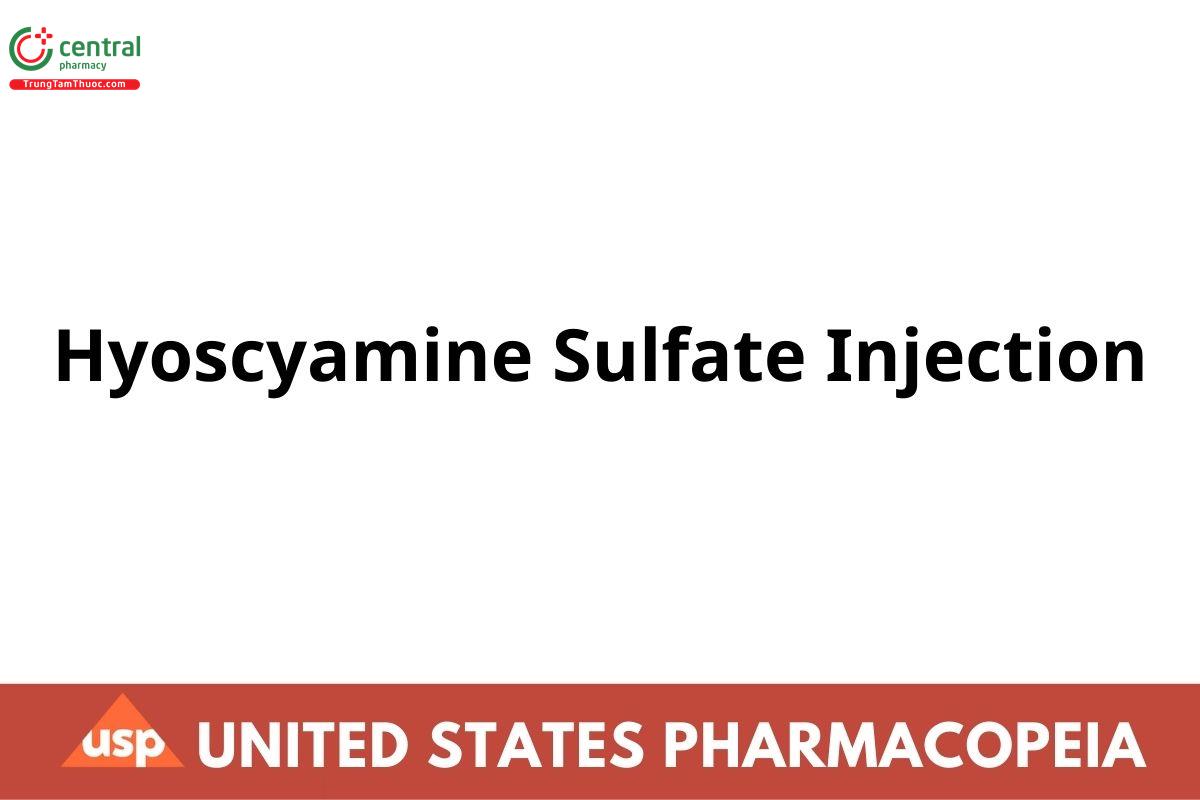 Hyoscyamine Sulfate Injection