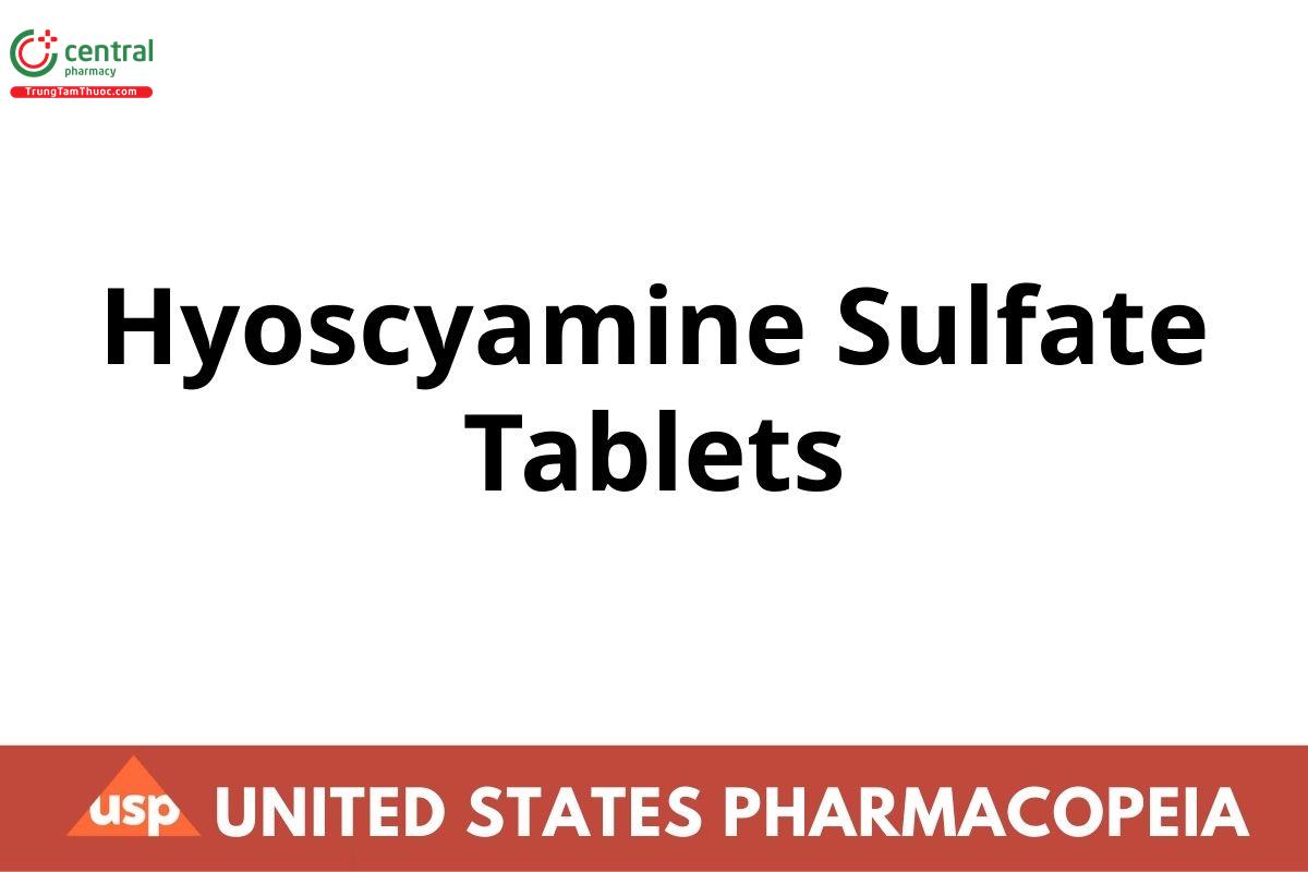 Hyoscyamine Sulfate Tablets