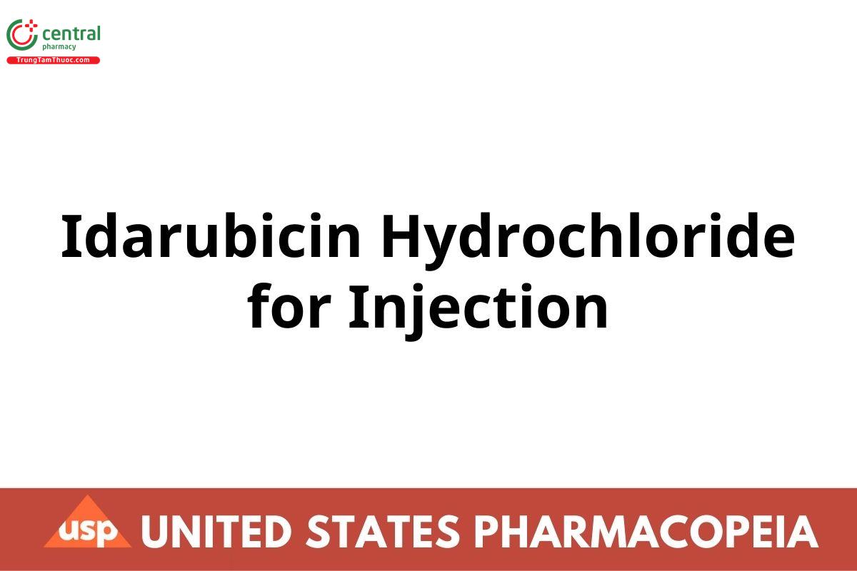 Idarubicin Hydrochloride for Injection