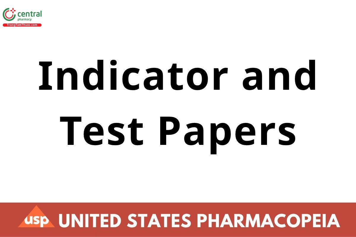 Indicator and Test Papers