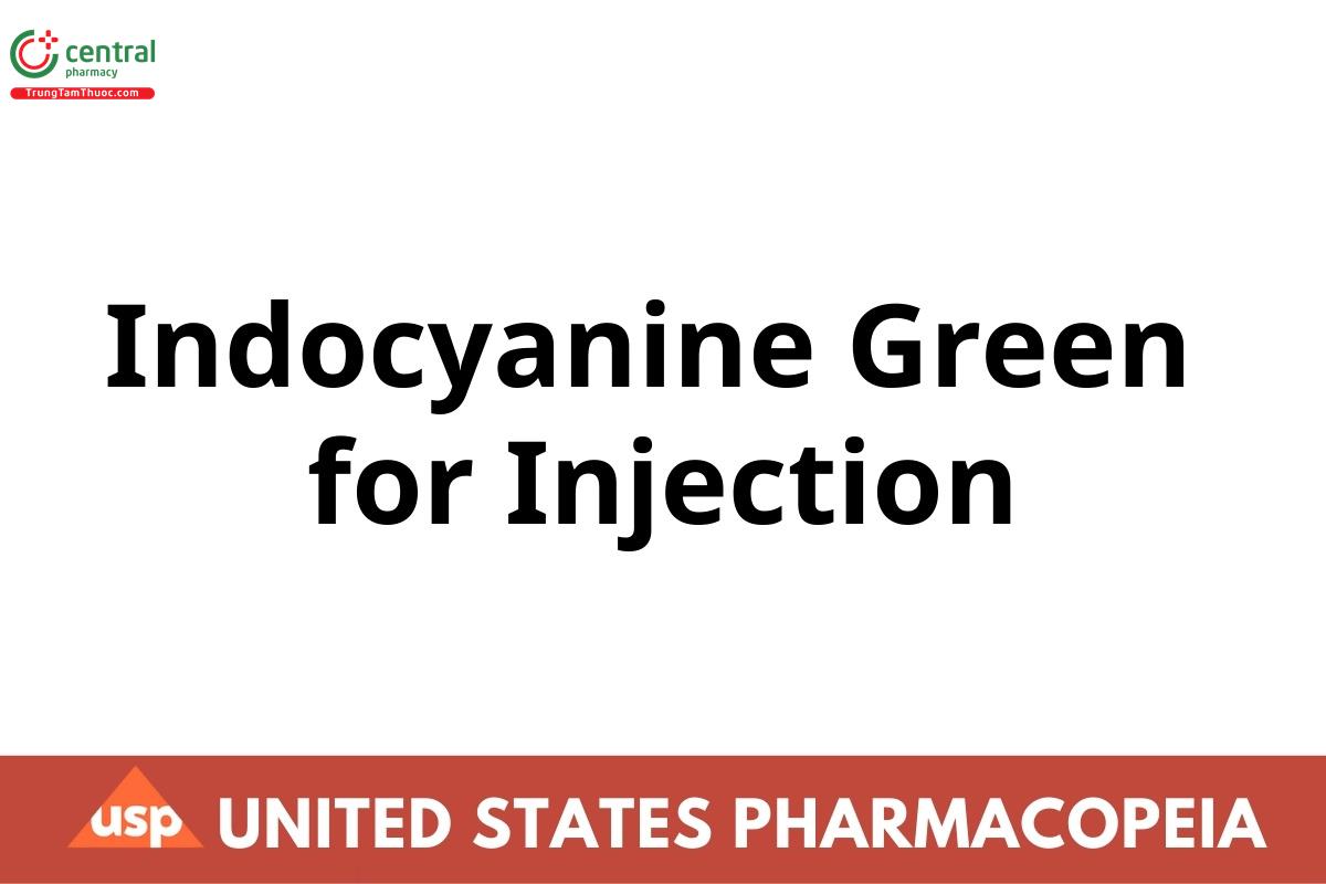 Indocyanine Green for Injection
