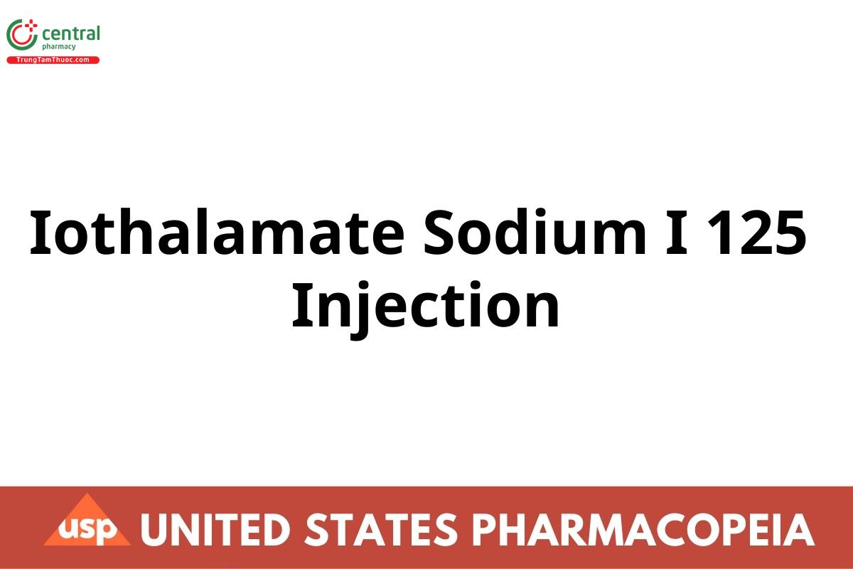 Iothalamate Sodium I 125 Injection