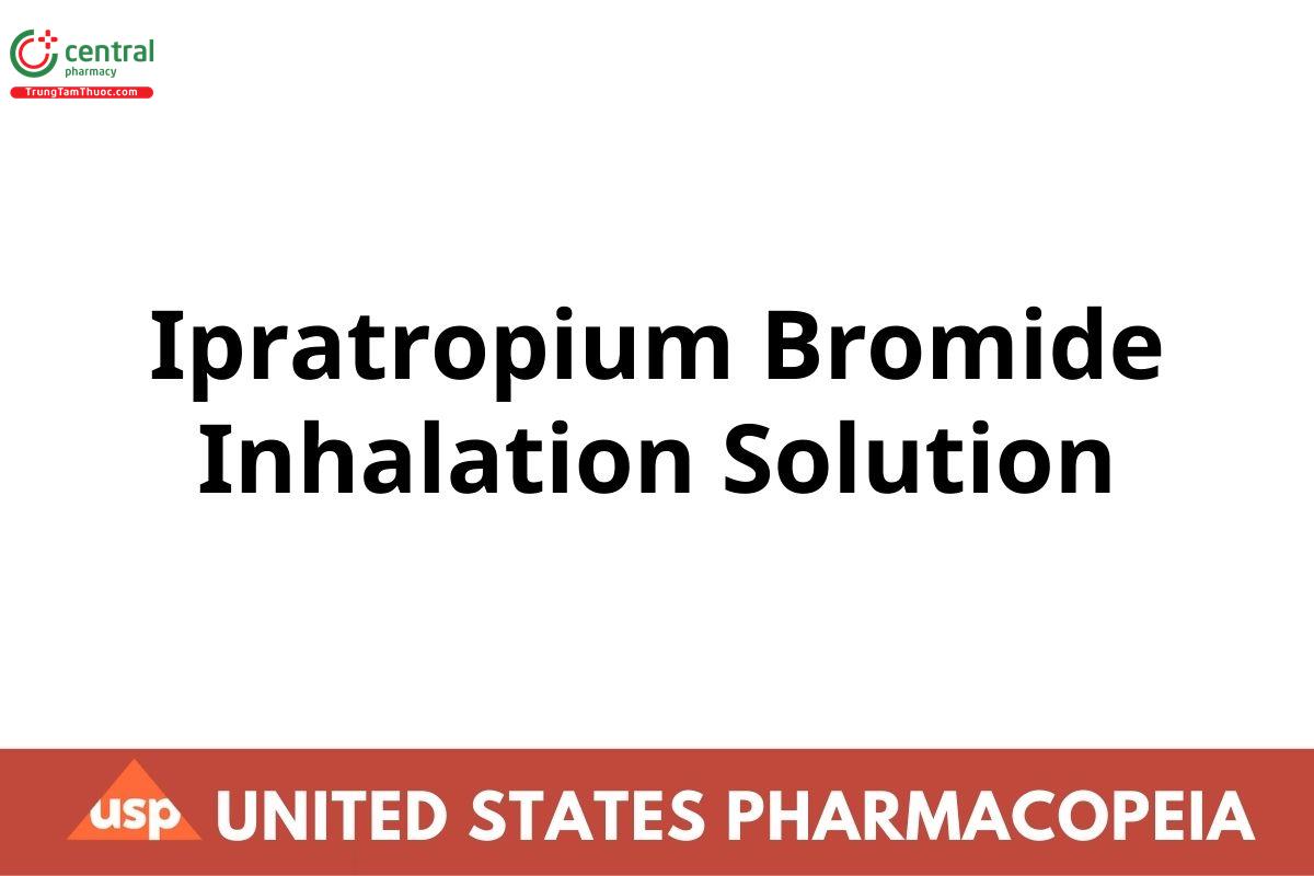 Ipratropium Bromide Inhalation Solution