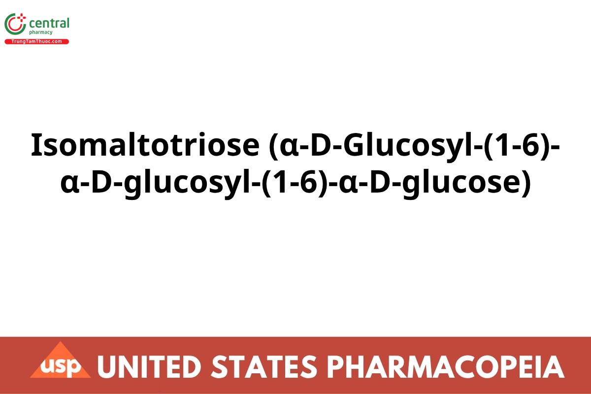 Isomaltotriose (α-D-Glucosyl-(1-6)-α-D-glucosyl-(1-6)-α-D-glucose)