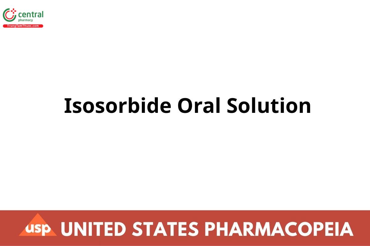 Isosorbide Oral Solution