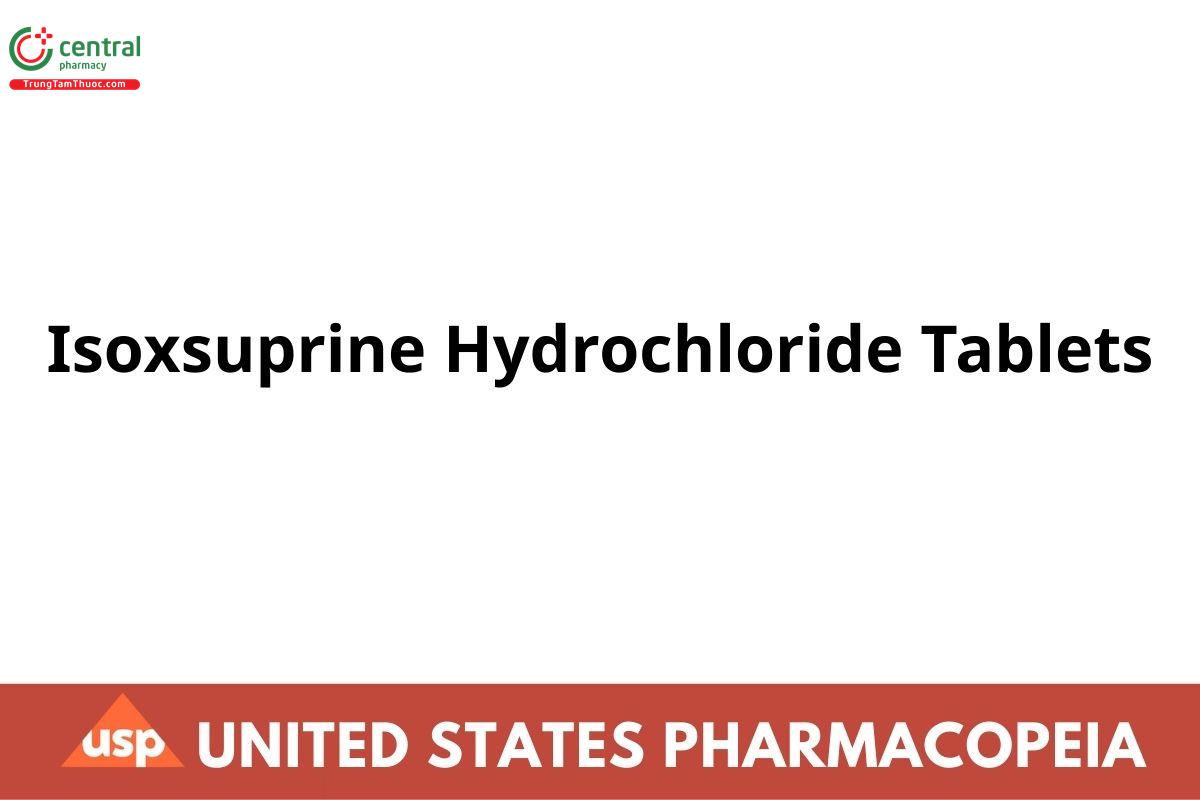 Isoxsuprine Hydrochloride Tablets