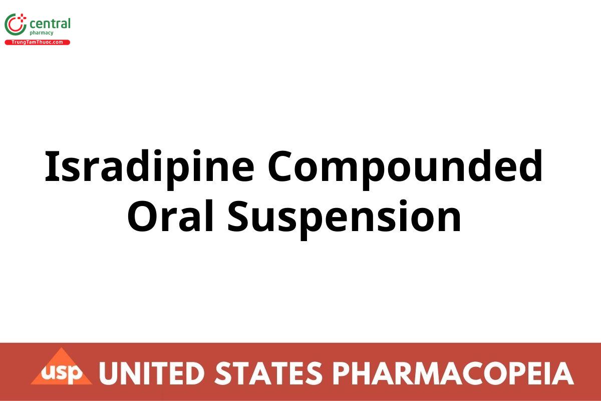 Isradipine Compounded Oral Suspension