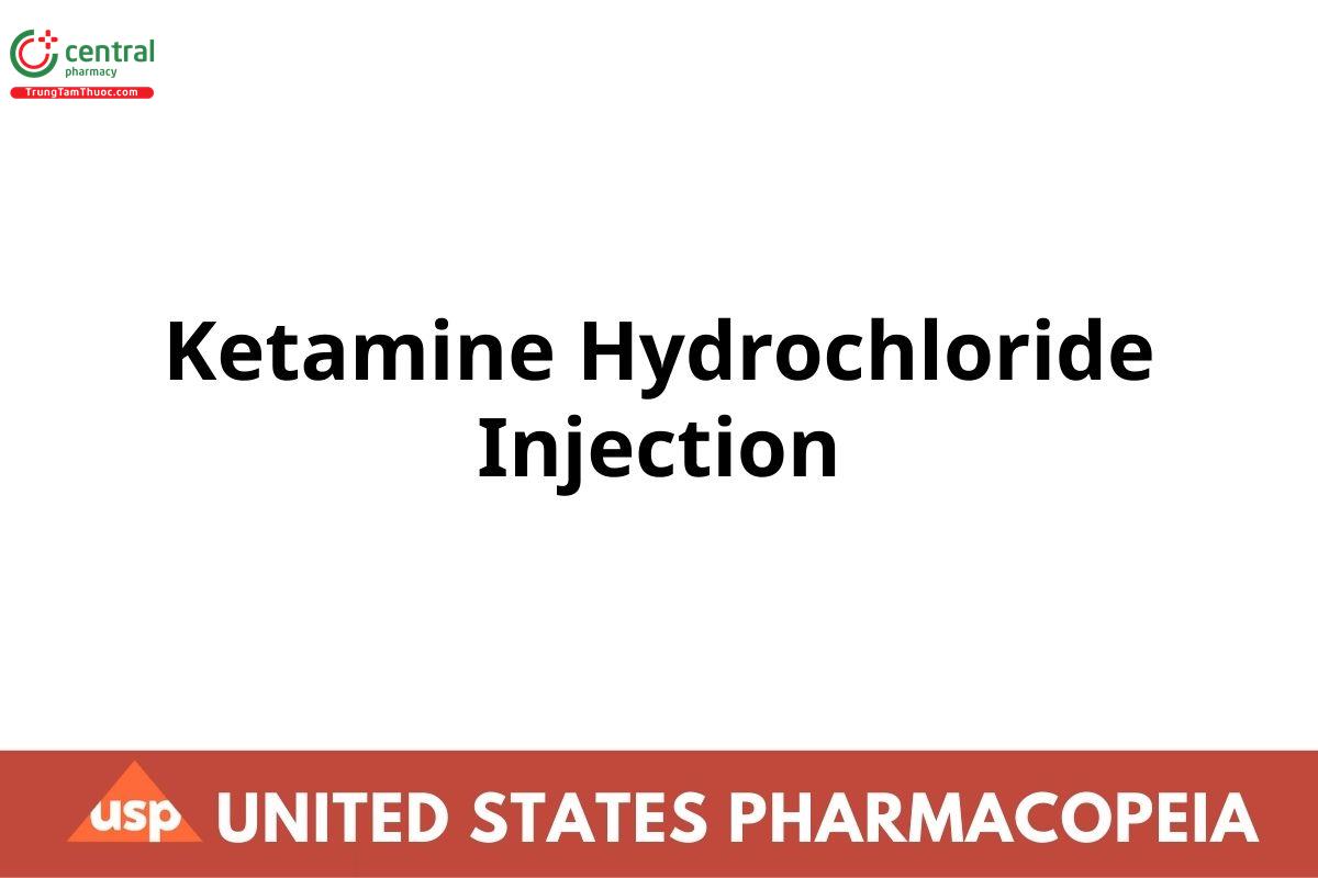 Ketamine Hydrochloride Injection