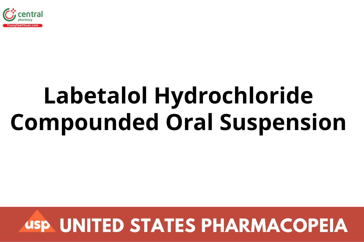 Labetalol Hydrochloride Compounded Oral Suspension
