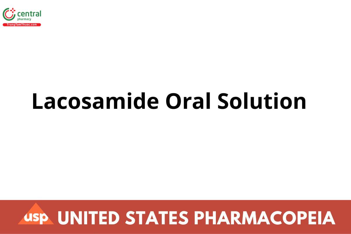 Lacosamide Oral Solution