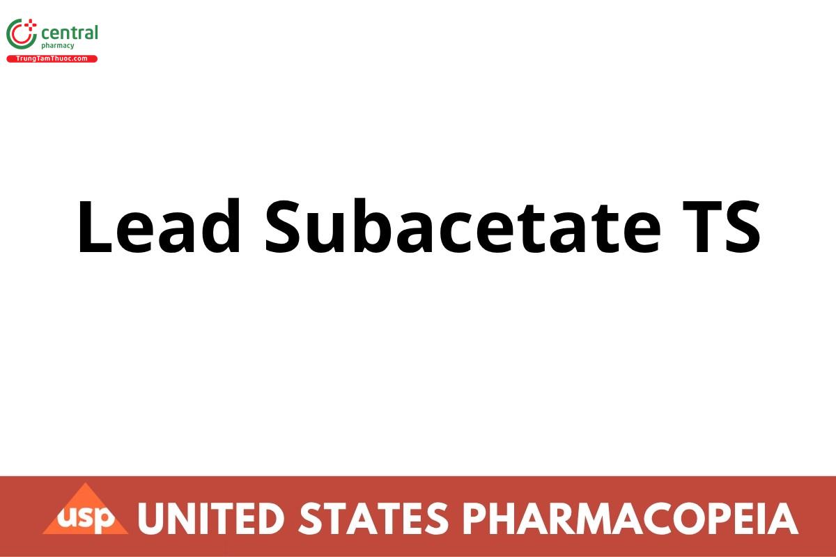 Lead Subacetate TS
