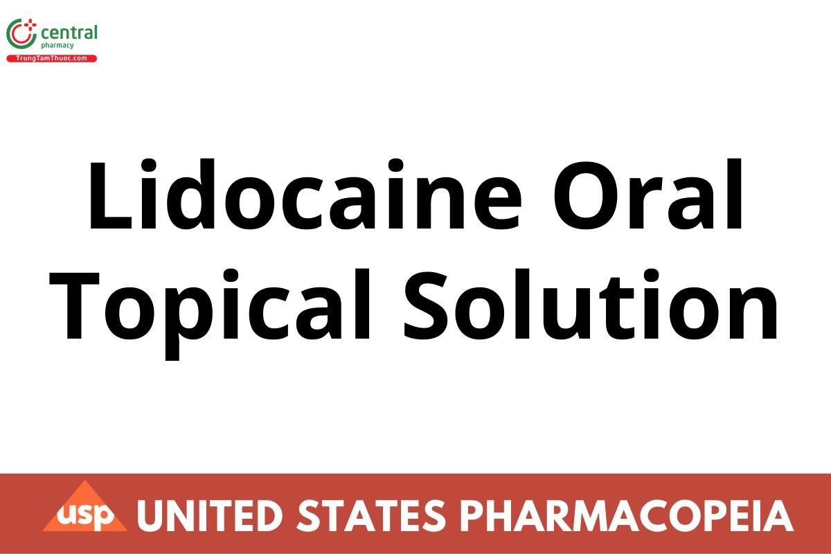Lidocaine Oral Topical Solution