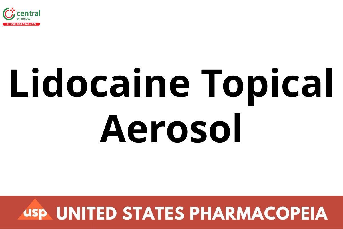 Lidocaine Topical Aerosol