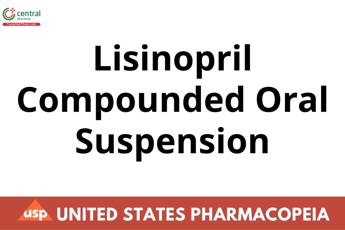Lisinopril Compounded Oral Suspension