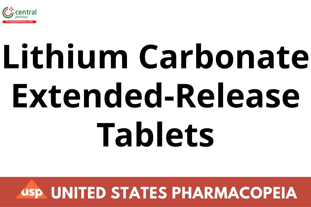Lithium Carbonate Extended-Release Tablets