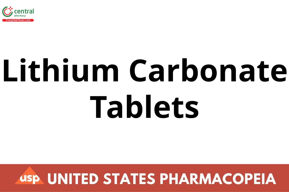 Lithium Carbonate Tablets