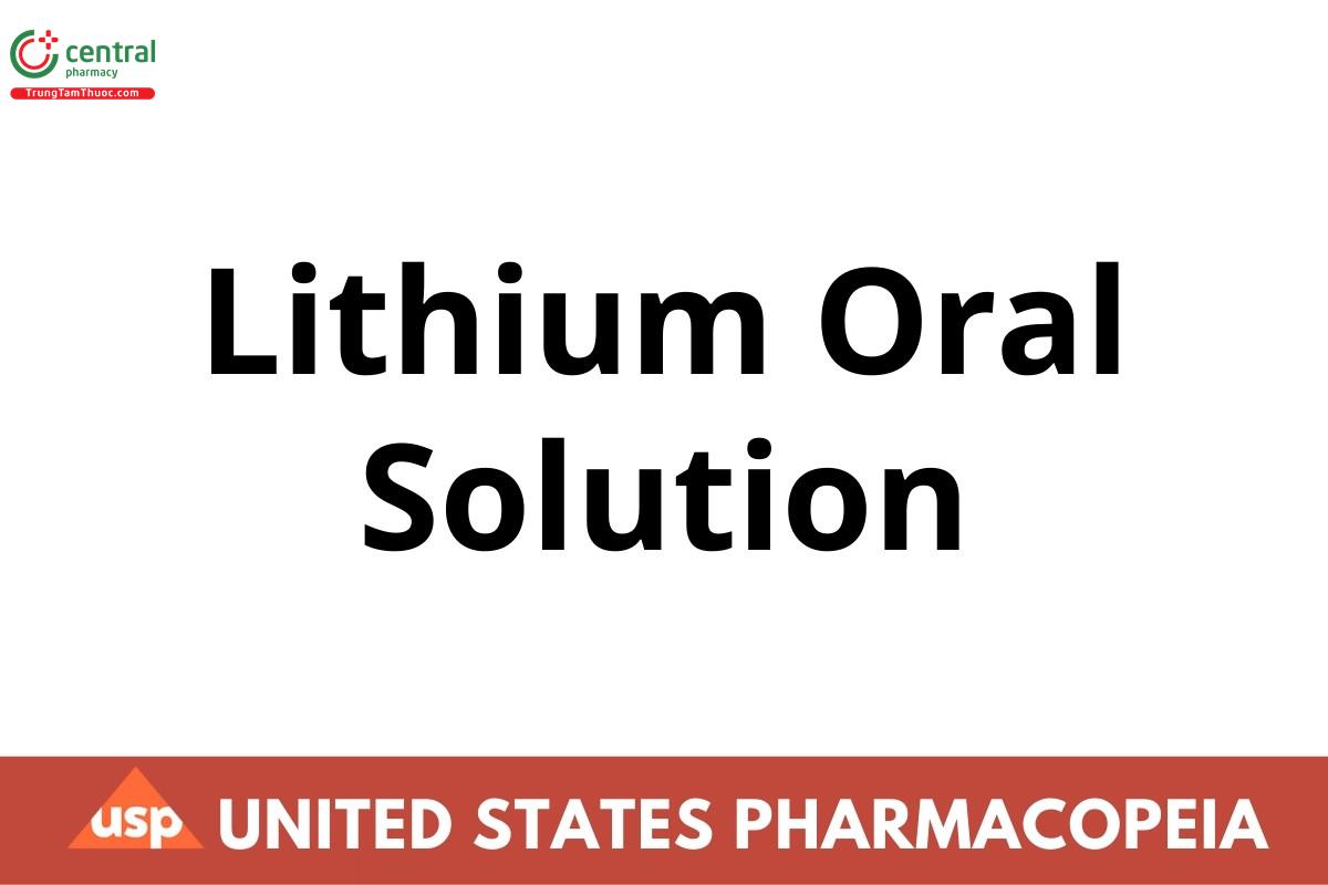Lithium Oral Solution