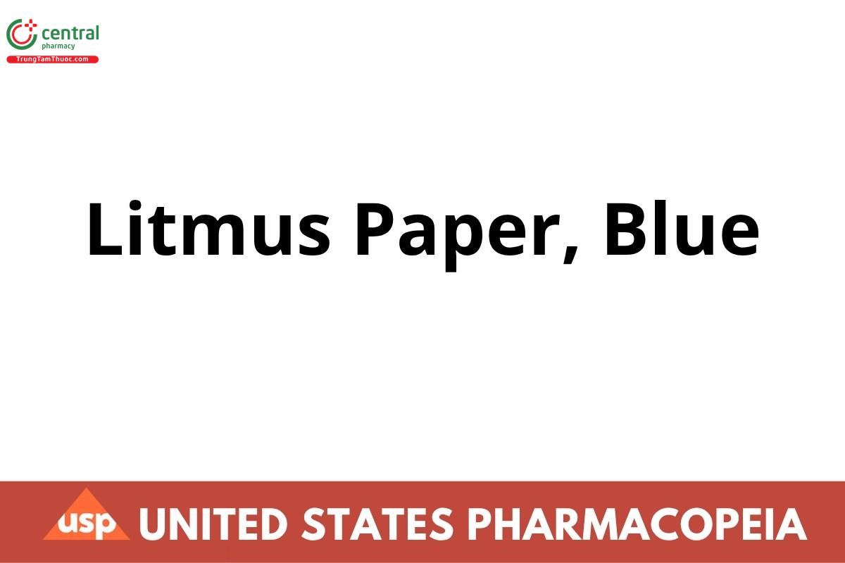 Litmus Paper, Blue