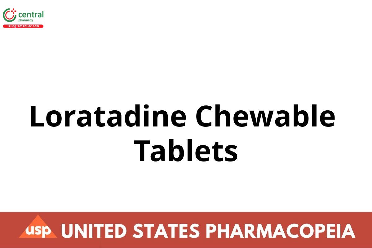 Loratadine Chewable Tablets