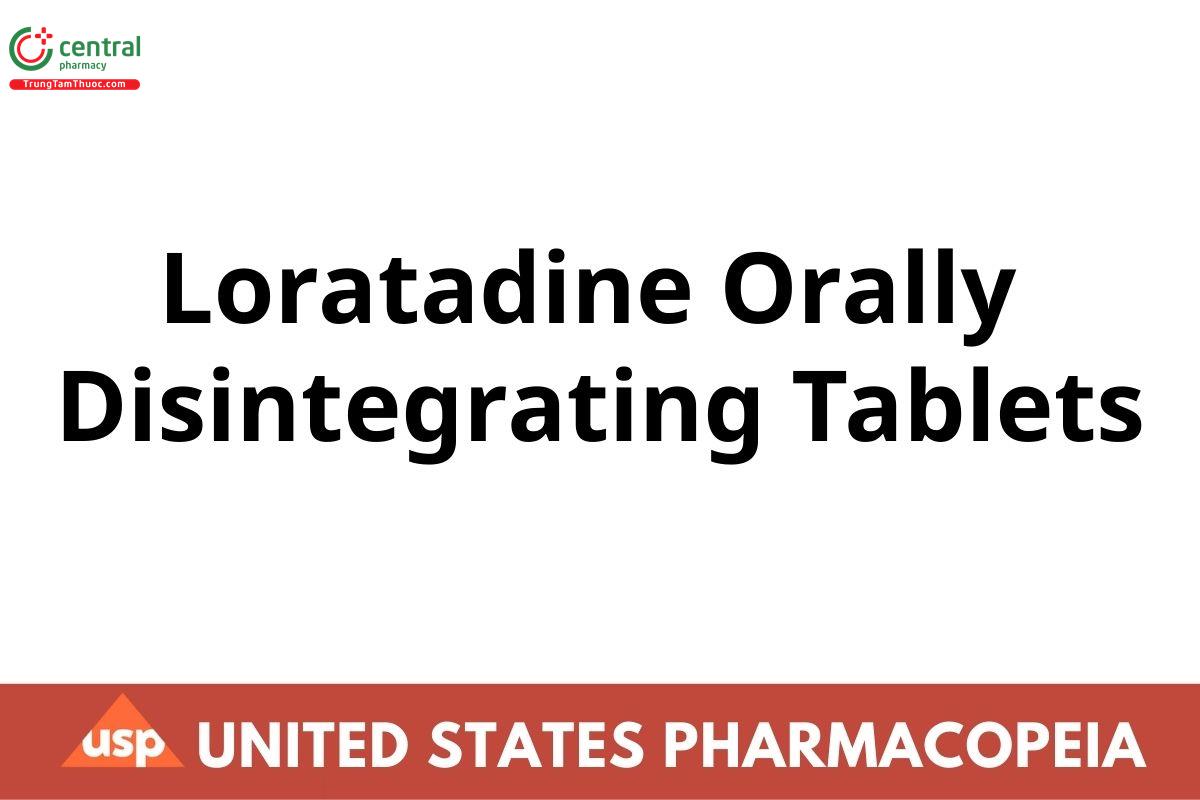 Loratadine Orally Disintegrating Tablets