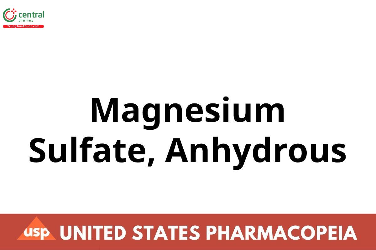 Magnesium Sulfate, Anhydrous