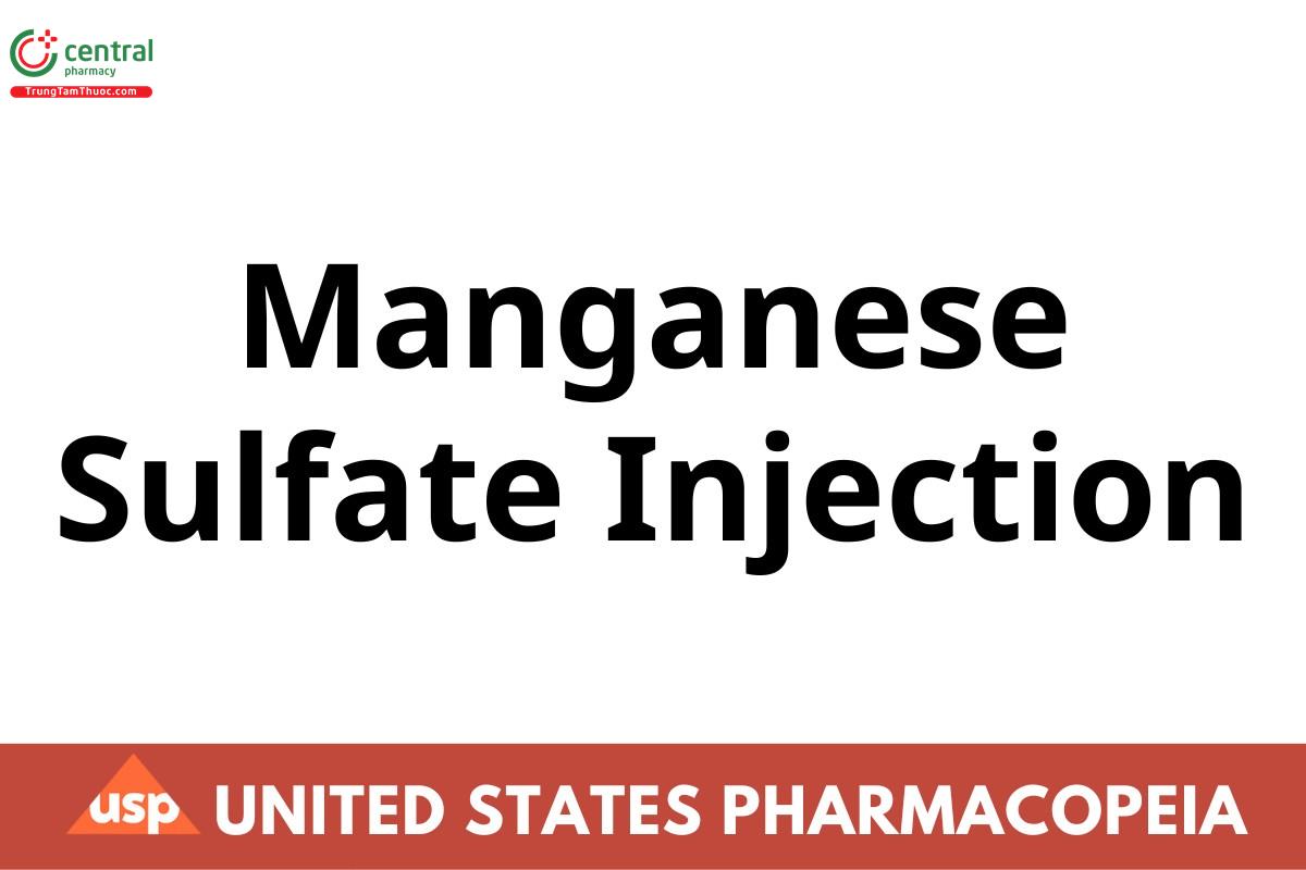 Manganese Sulfate Injection