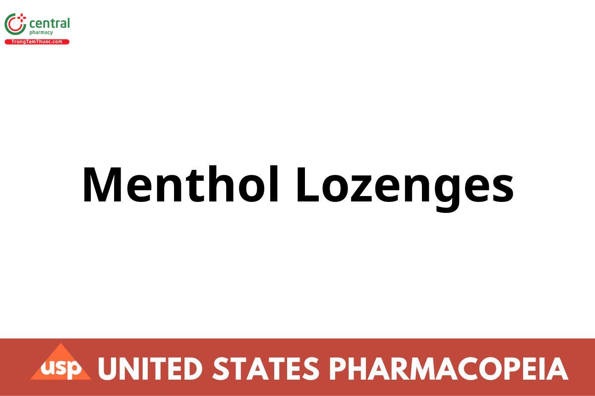 Menthol Lozenges