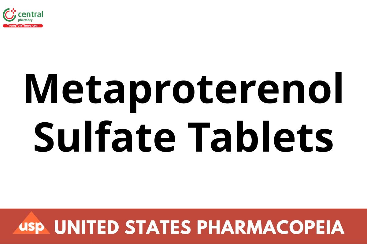 Metaproterenol Sulfate Tablets