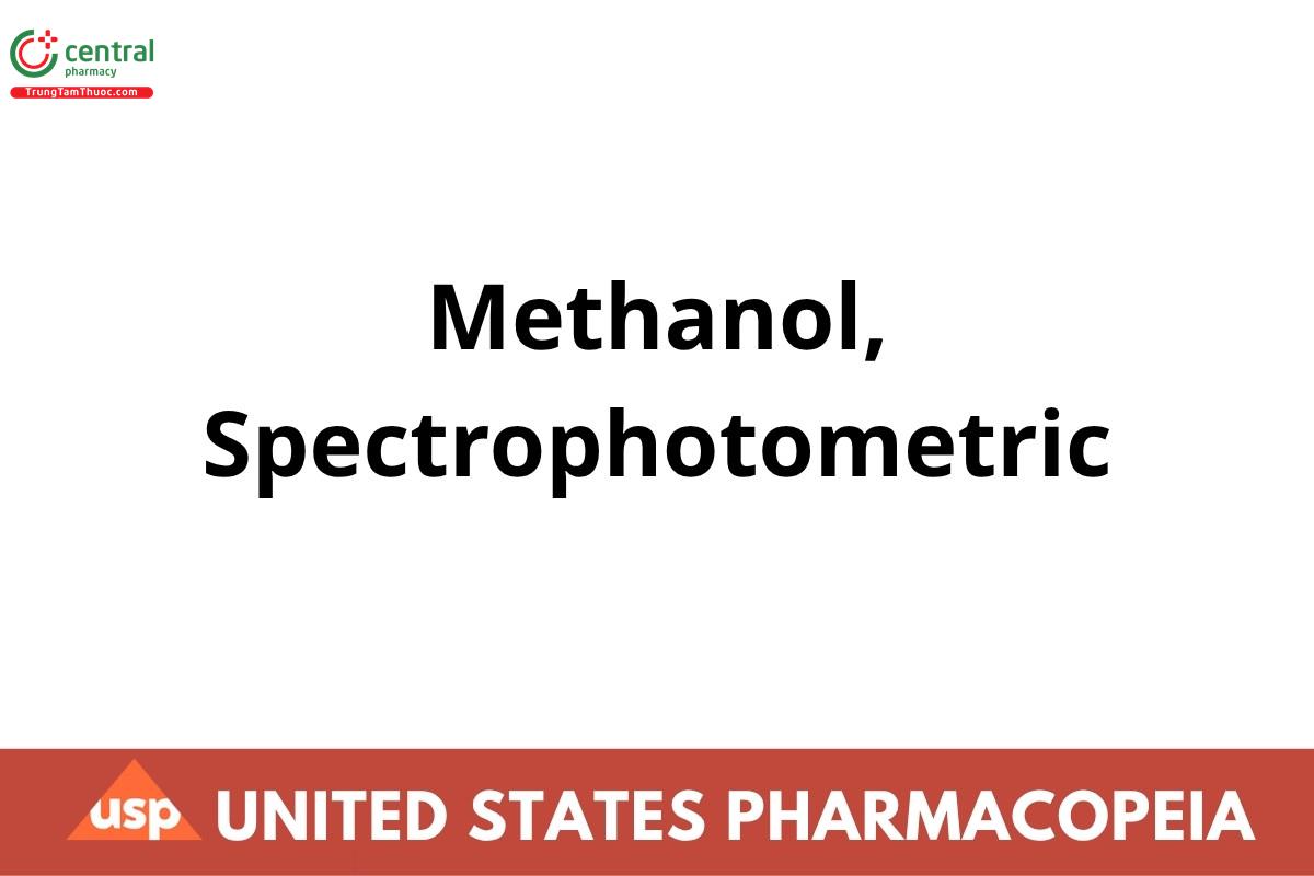 Methanol, Spectrophotometric
