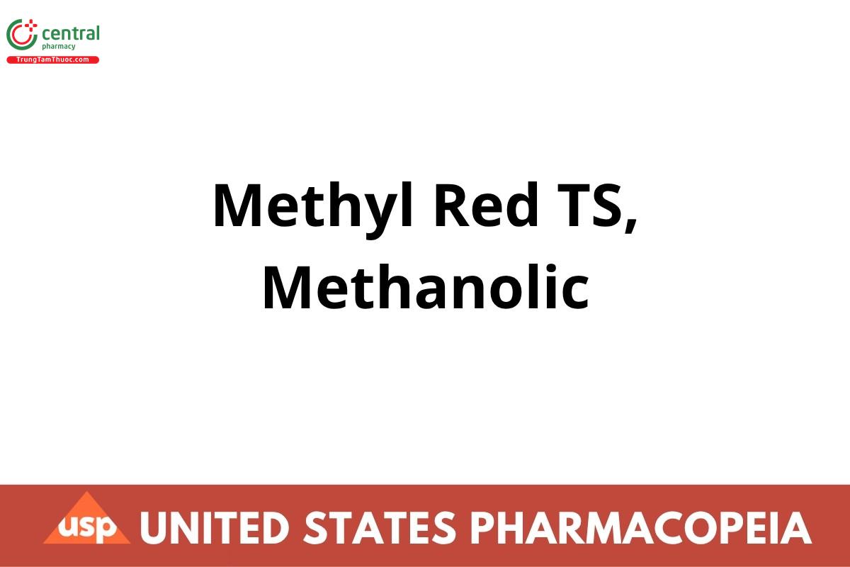 Methyl Red TS, Methanolic