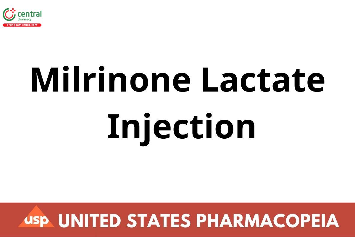 Milrinone Lactate Injection