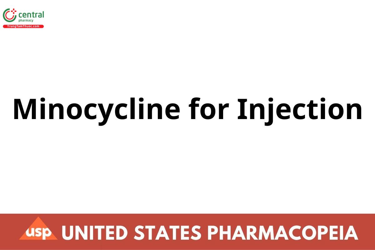 Minocycline for Injection