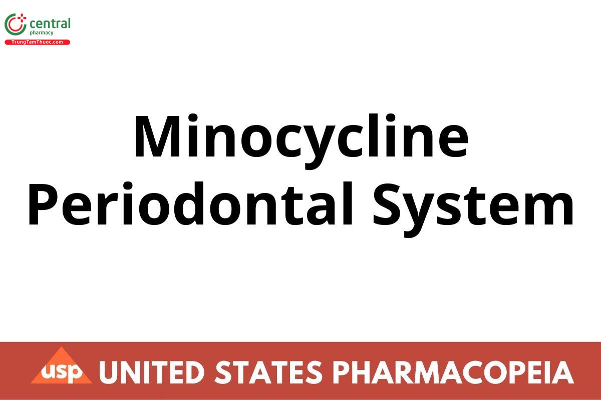 Minocycline Periodontal System