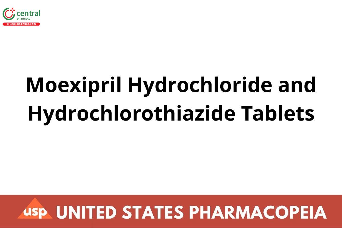 Moexipril Hydrochloride and Hydrochlorothiazide Tablets