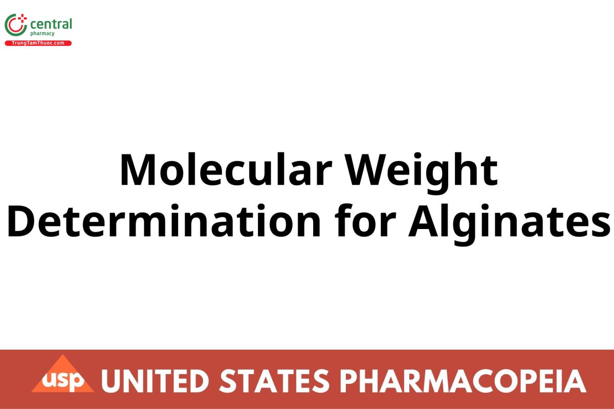 Molecular Weight Determination for Alginates
