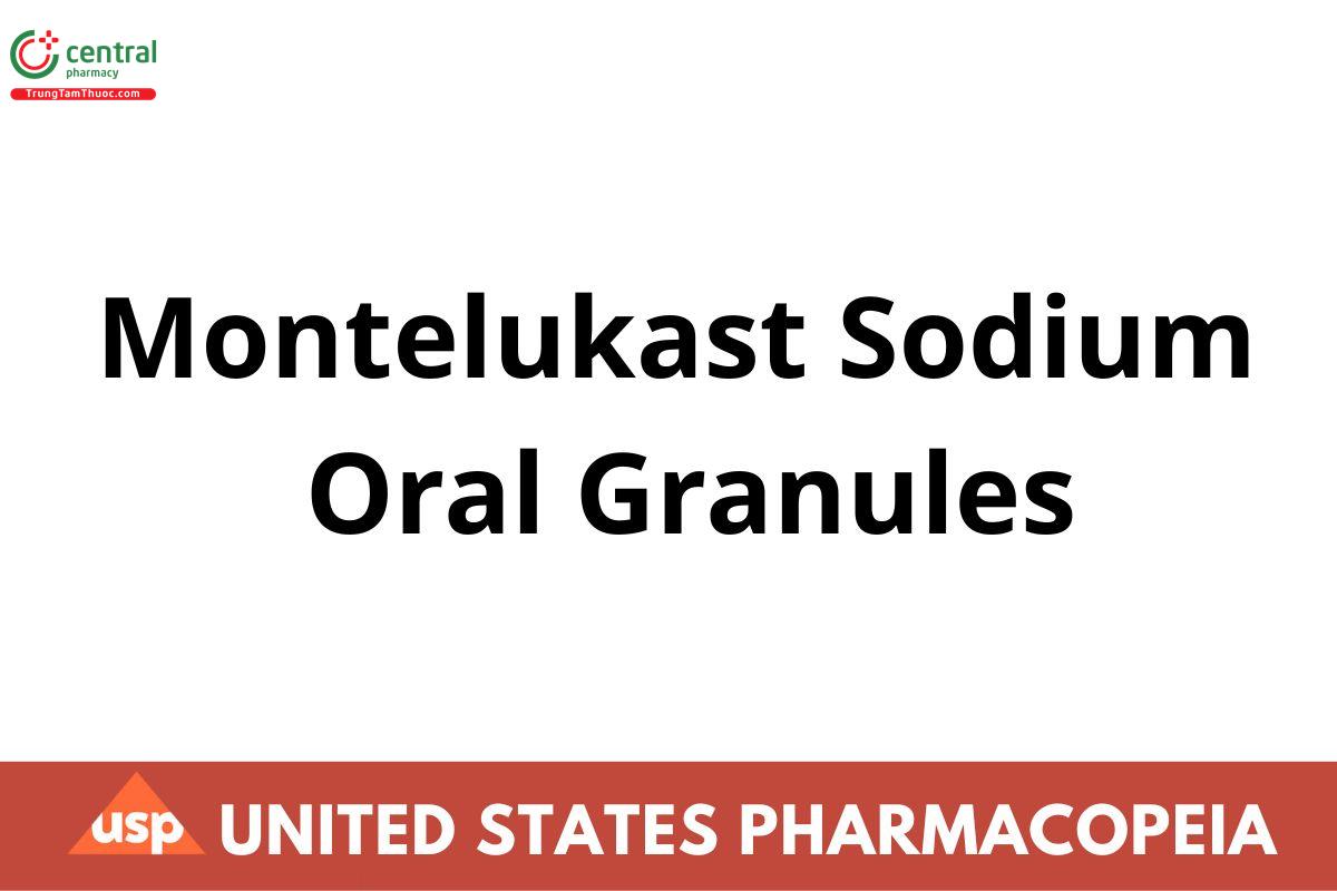 Montelukast Sodium Oral Granules