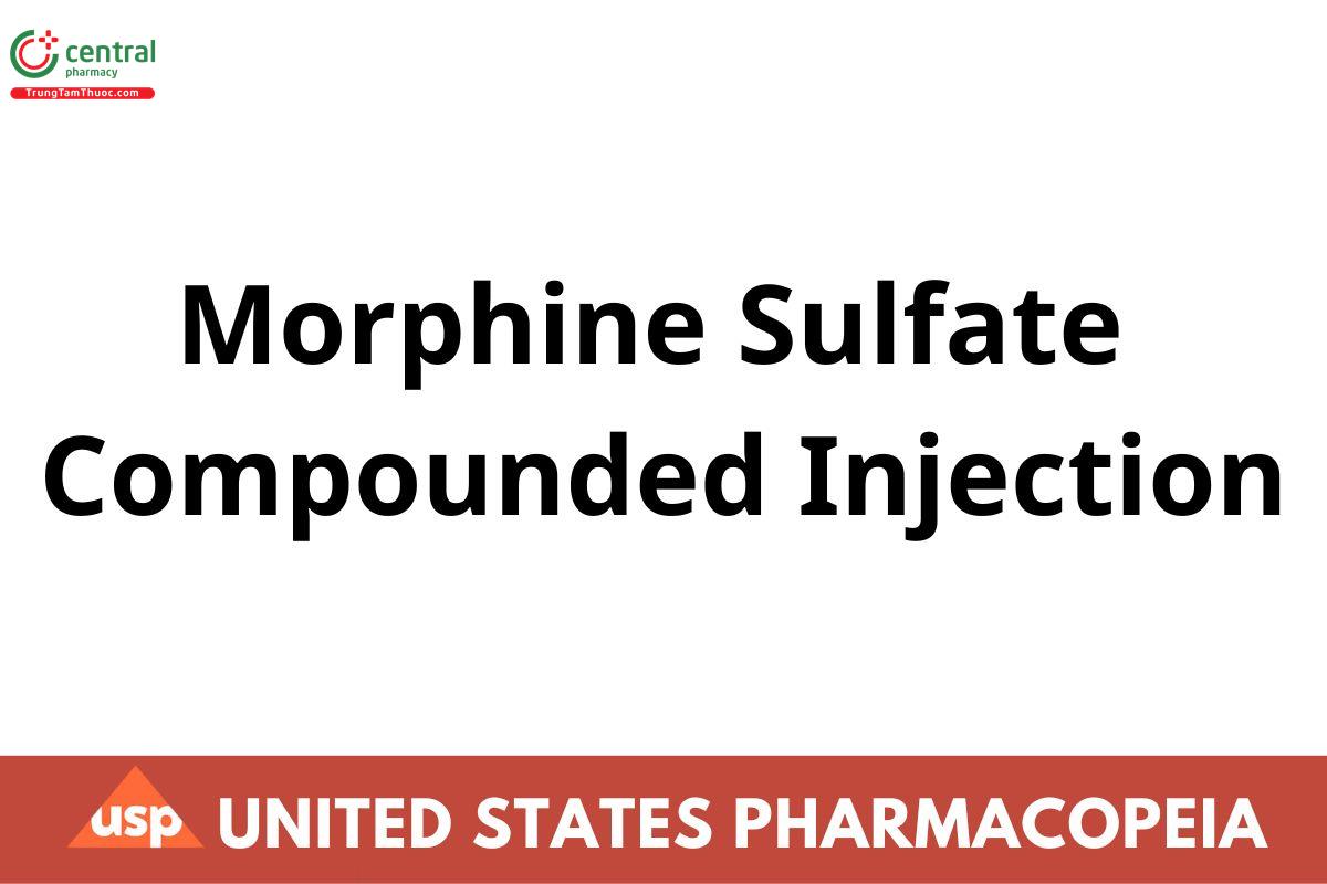 Morphine Sulfate Compounded Injection