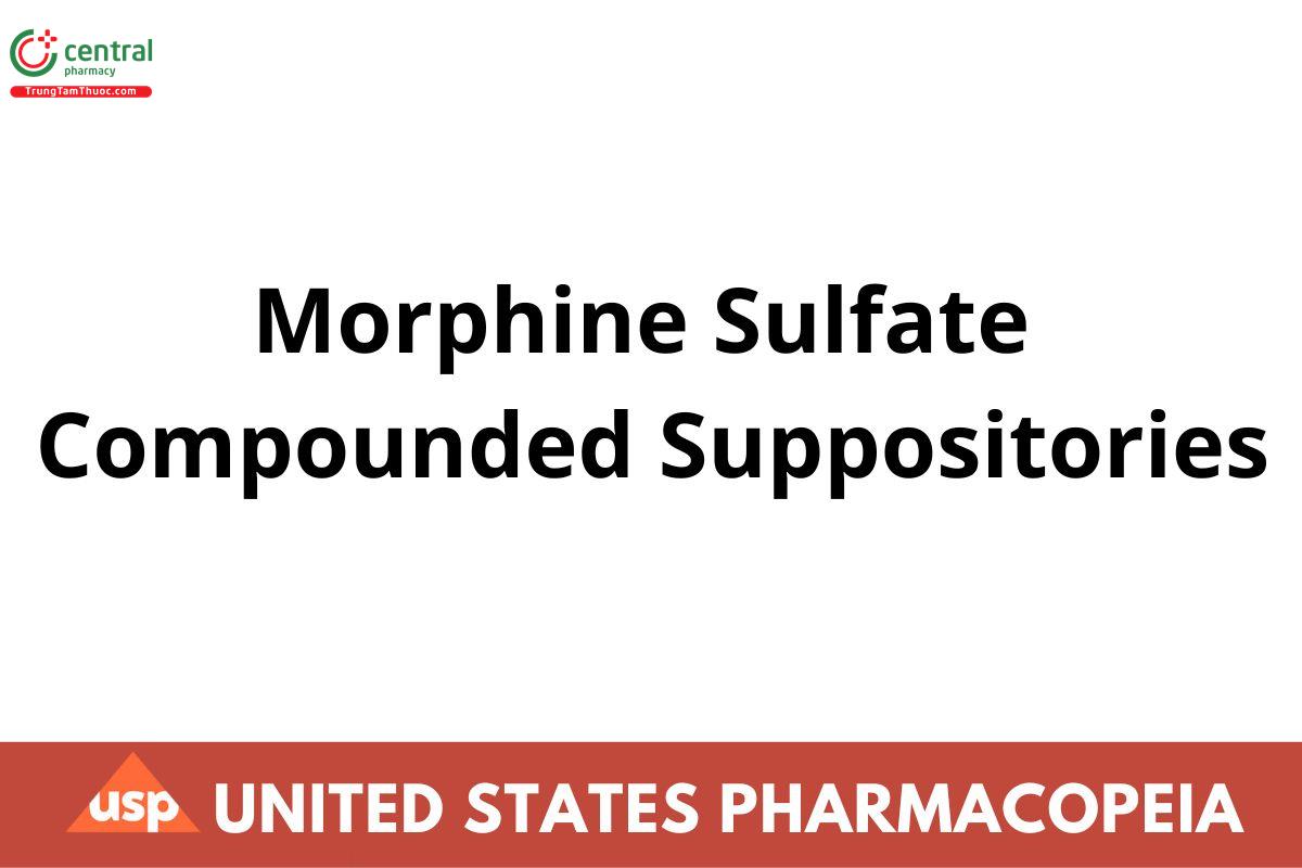 Morphine Sulfate Compounded Suppositories