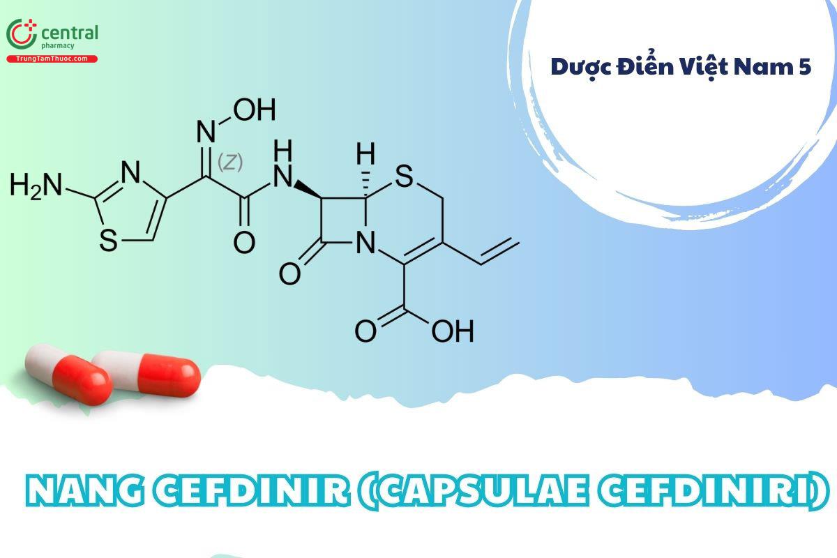 Nang Cefdinir (Capsulae Cefdiniri)