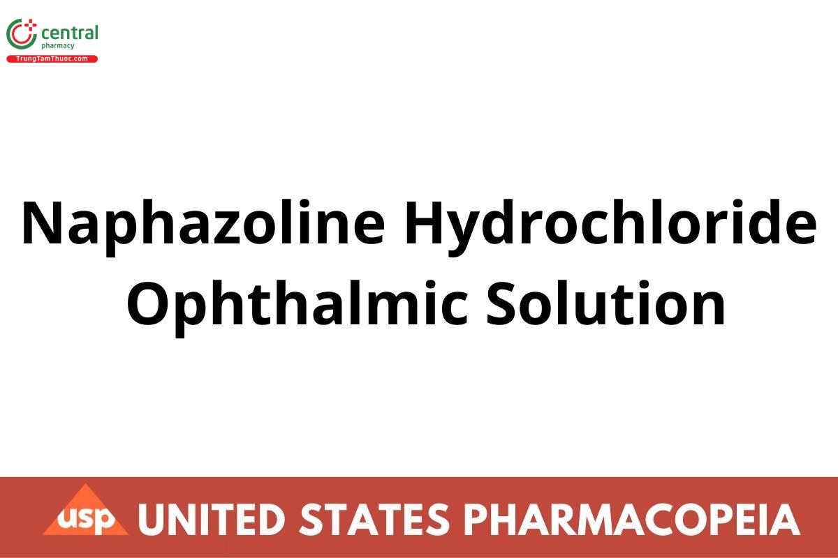 Naphazoline Hydrochloride Ophthalmic Solution