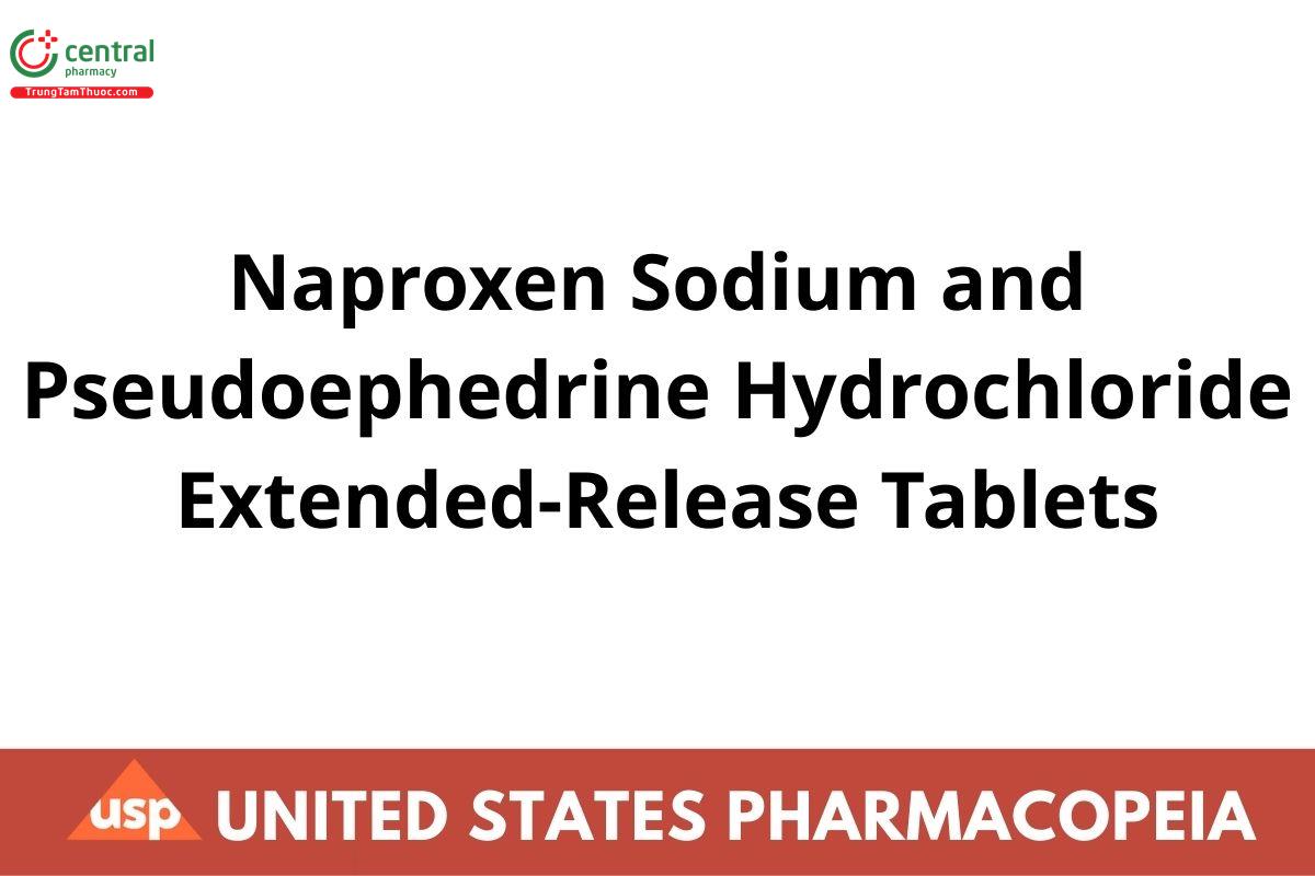 Naproxen Sodium and Pseudoephedrine Hydrochloride Extended- Release Tablets