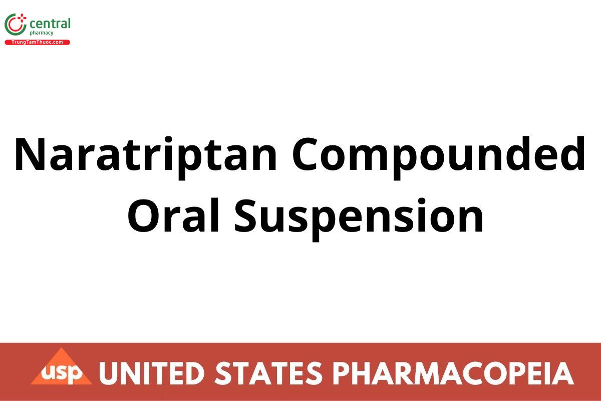 Naratriptan Compounded Oral Suspension